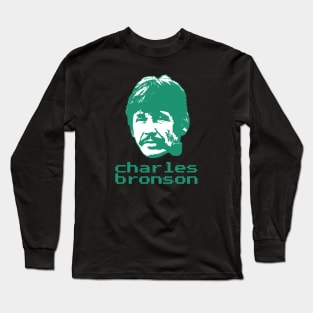 Charles bronson ||| pixel style Long Sleeve T-Shirt